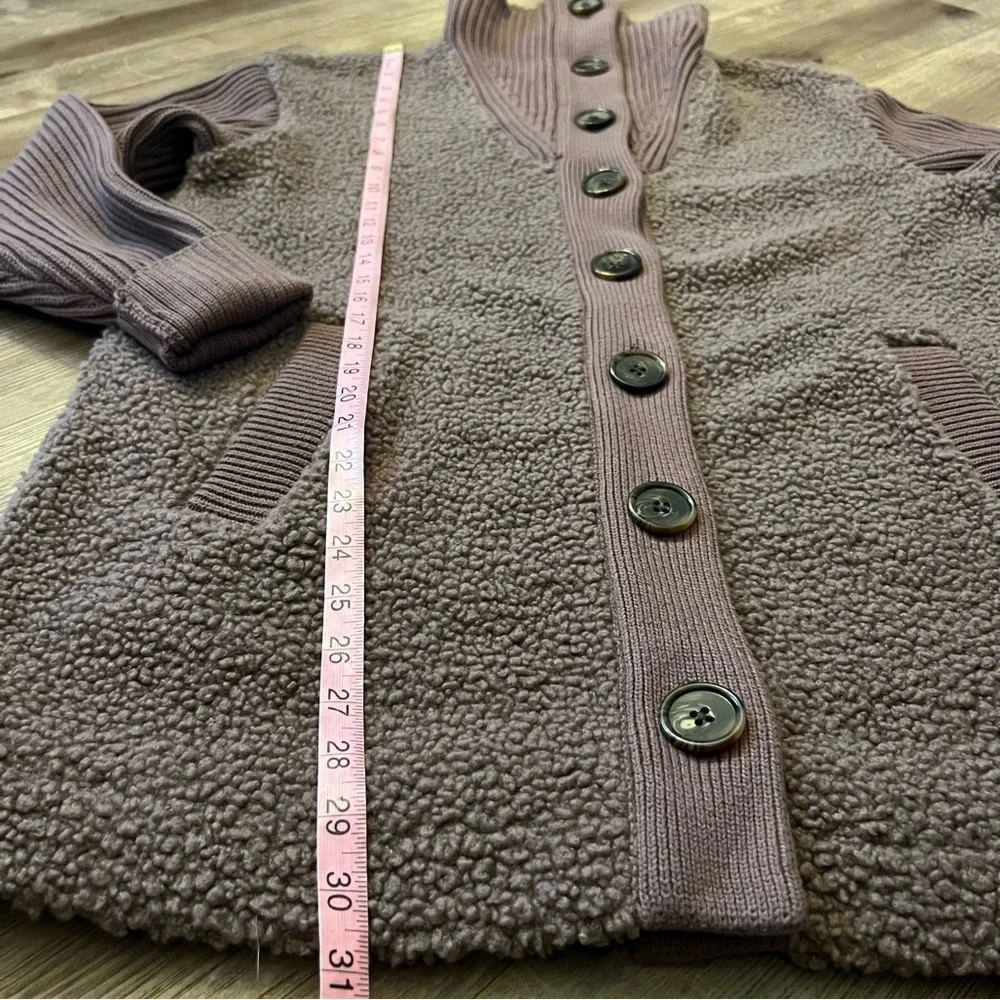 Varley Elliot Sherpa Button Down Jacket